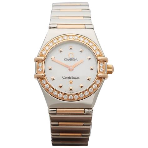 replacement band for omega constellation female watch|ladies omega constellation diamond bezel.